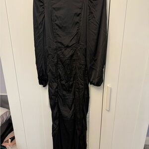 By Malene Birger Black Zippered Top